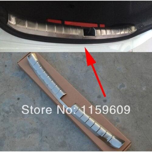 For Honda Accord 2013 2014 2015 2016 Stainless Steel Interior Rear Bumper Protection Trunk Sill Decorative Plate Pedal