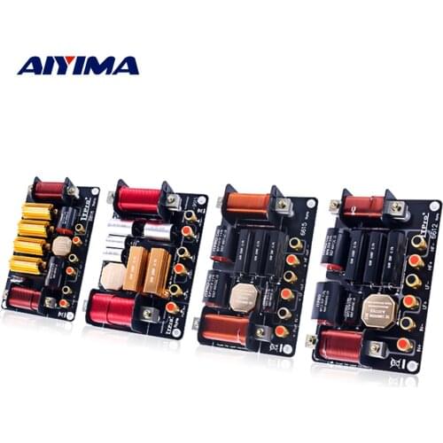 AIYIMA Speaker Frequency Divider Filter 2 Way Crossover Audio 600W 1000W 1500W Treble Bass DIY Sound Speaker Stage Crossover