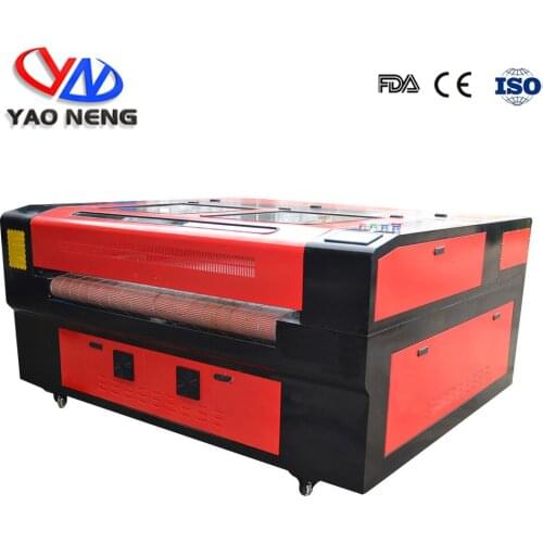 YaoNeng Brand CO2 Laser Cutter for Wooden Handicraft Engraving Plastic Acrylic Cutting 1410 130W Laser CNC Machine