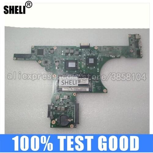 SHELI for Dell Inspiron 14z N411z Laptop Motherboard with I3-2330m DA0R05MB8D2 GJ9VX 0GJ9VX CN-0GJ9VX Notebook Pc Tested Ok DDR3