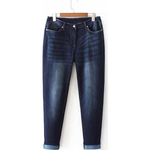 OKXGNZ Women's Straight Jeans