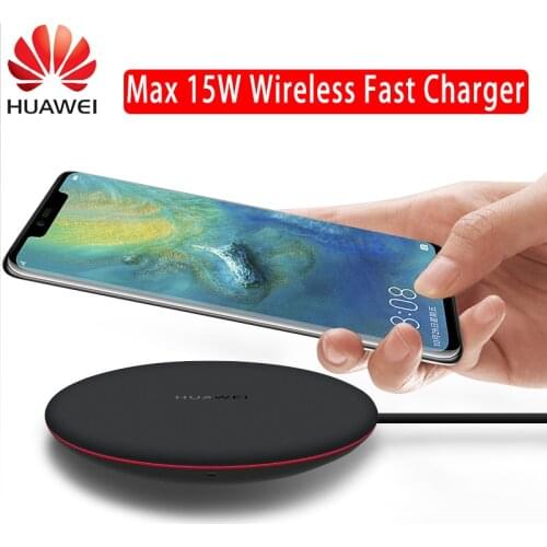 Original Huawei Wireless Charger Pad 15W Quick charge for Huawei Samsung Xiaomi Mobile Phones fast Qi Wireless Chargers 5V CP60
