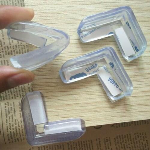 Transparent Baby Anti-Collision Corner Guard Children Safety L Shape Protector Cover Furnitures Edge Corner Guards Home Gadgets