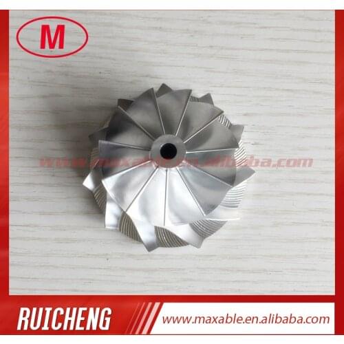 RHF5 44.20/58.00mm 11+0 blades high performance turbo turbocharger aluminum 2618/Billet/milling compressor wheel