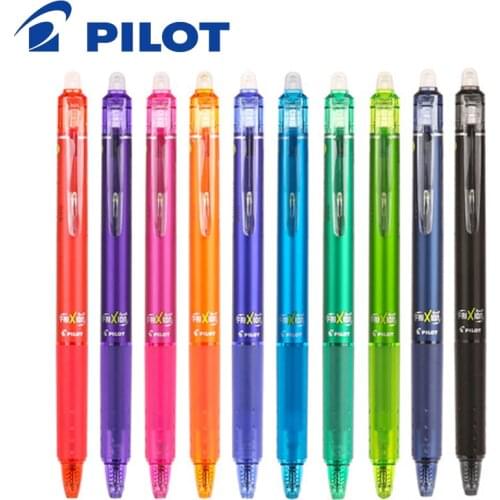 PILOT FriXion Erasable Gel Pen LFBK-23EF/23F 6pcs 0.5mm/0.7mm Many Colors School & Office Stationery