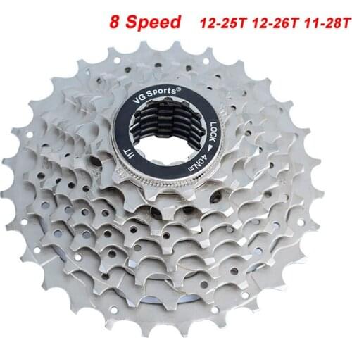Bike Road 8 Speed Cassette 11-25T 11-26T 11-28T Road Bike 8 Speed Cassette Freewheel Sprocket Bicycle Free Wheel Ultralight
