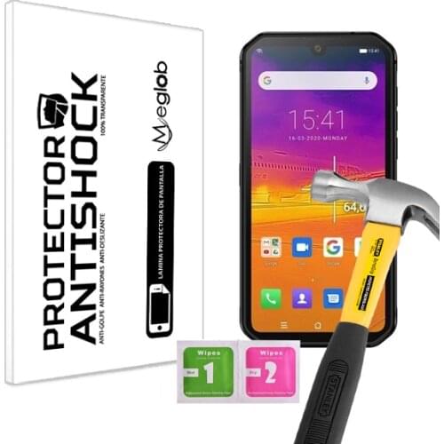 Screen protective Anti-Shock Anti-scratch Anti-Shatter compatible with Blackview BV9900 Pro
