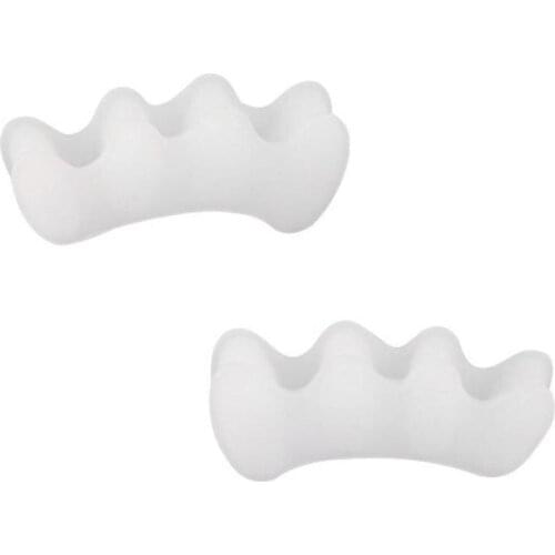2pcs Toe Corrector SEBS Toes Separators Align Overlapping Toes Correction