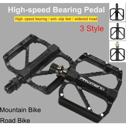 2Pcs Anti-slip Ultralight Bicycle Pedal Quick Release Pedal Flat MTB 3 Bearings Pedal for Mountain Road Bike Accessories