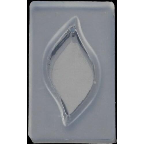 83XC Leaf Pendant DIY Silicone Mold Resin Casing Craft Jewelry Making Tools