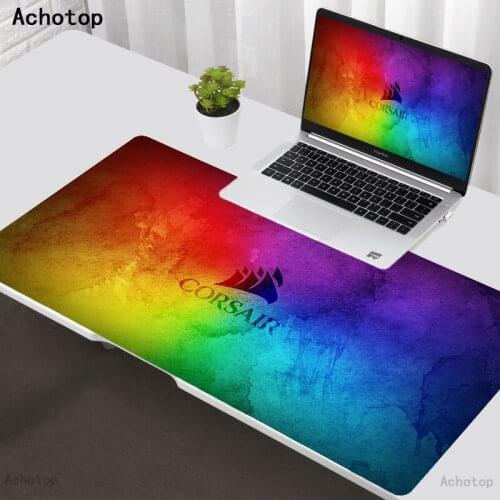 CORSAIR 900*400 Large Mouse Pad Esport Office Desk Mats Unti Slip PC Gaming Accessories XXL Mouse Mat Laptop Keyboard Desk Mat