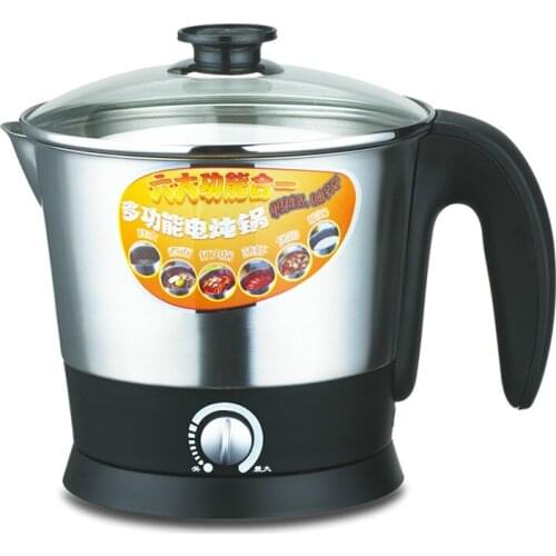 Electric kettle Mini mini electric hot pot 304 stainless steel multi-functional dormitory students coo