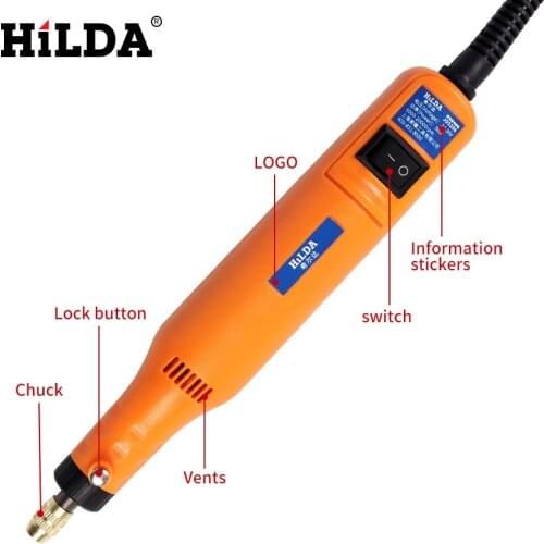 Factory Hilda 36v electric grinder mini electric grinder micro mini electric drill DIY electric grinder