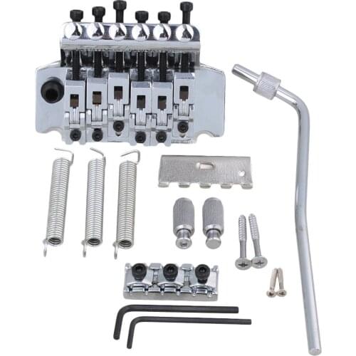 Chrome Guitar Tremolo Bridge Double Locking System 10.8mm
