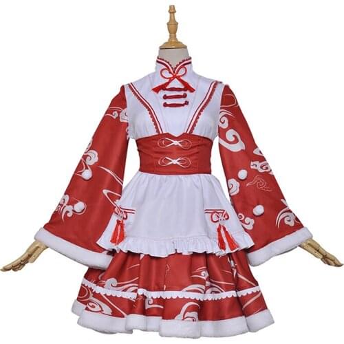 Game Nikki Cosplay Costume Yuan Xi Chinese Style Ancient Costume Halloween Chrismas Han Fu Outfit