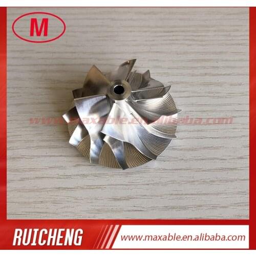 K04 5306-123-2047 40.50/56.08mm 6+6 blades high performance aluminum 2618/milling/billet compressor wheel for 5304-970-0189