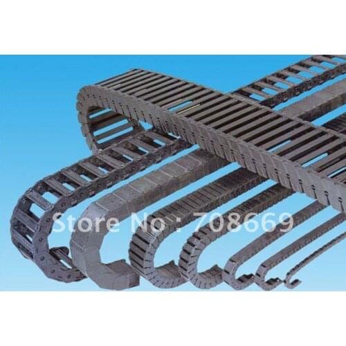 Cable drag chain wire carrier 10*10mm R28 1000mm (40")