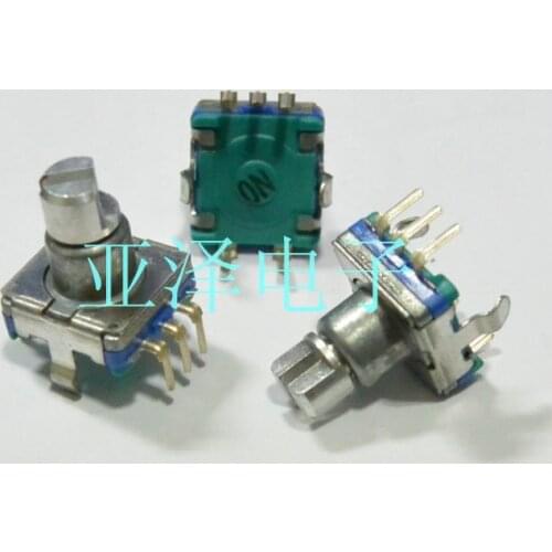 EC11 coding switch 30 positioning 15 pulse axis length 10MM amplifier coding potentiometer free shippping