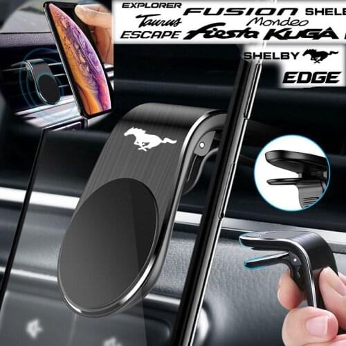 Creative Magnetic Universal Car Phone Holder Air Vent Mount Stand Car For Ford mustang gt 2002 2005 -2009 2012 2013 Accessories