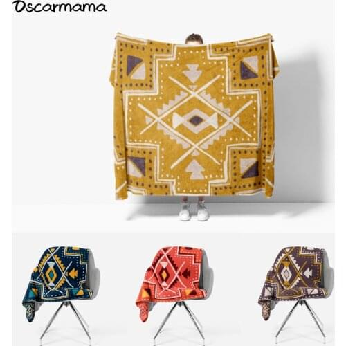 Summer Persia Mandala Indian Boho Sleeping Throw Blanket Flannel Icarly Beach Towel Wall Bedspread Cover Home Bedroom Decoration