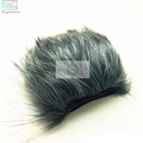 MIC Outdoor Furry Cover Windscreen Windshield Muff For ZOOM H4N Boya V02 Microphone Deadcat Wind Shield