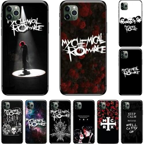 Fashion My Chemical Romance Phone Case for iPhone 11 12 mini pro XS MAX 8 7 6 6S Plus X 5S SE 2020 XR