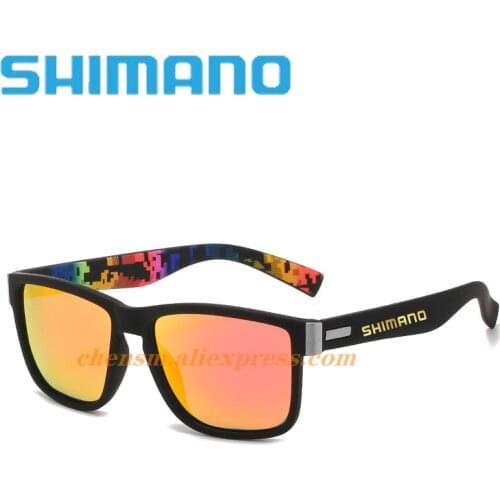 Shimano 2021 Polarized Sunglasses Mens Driving Sun Shading Mens Sunglasses Camping Hiking Fishing Classic Uv500 Glasses