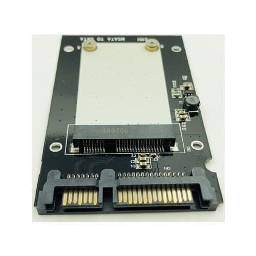 New 50mm Small board mSATA SSD to 2.5" SATA Drive Converter Adapter msata adaptor For Windows2000/XP/7/8/10 for Vista Linux Mac