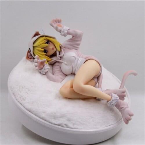 IS Infinite Stratos Charlotte Nekomimi Pajamas 1/7 Scale Pre-Painted Sexy PVC Action Figure Collectible Model Toys Doll 22cm