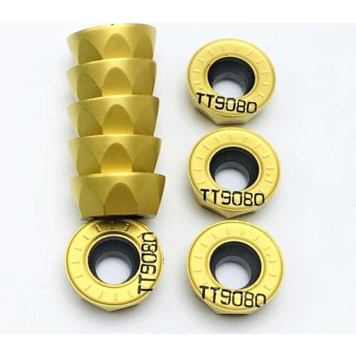 RPMT1204 M C TT9080 Lathe Tool CNC Carbide Insert RPMT1204 Milling Cutter