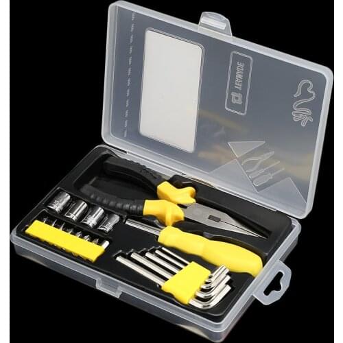 Universal 20 in 1 Multifunctional combined Tools Set for Car Home Use