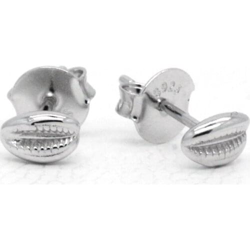 Sea Shell Earrings for Women Girls 925 Sterling Silver Summer Beach Simple Cute Stud Earrings Female Boho Jewelry Gfit