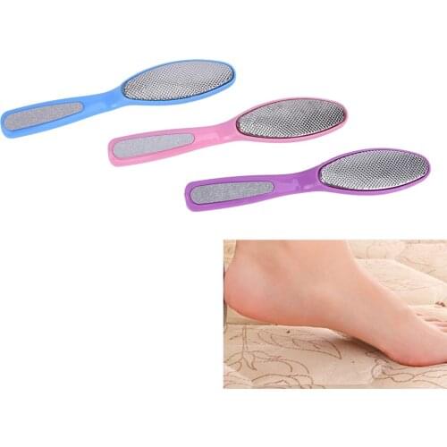 1Pc HOT! Metal Removing Hand Foot File Heel-sided Feet Pedicure Calluses For Heels Foot Care Grinding Exfoliating Brush Tools