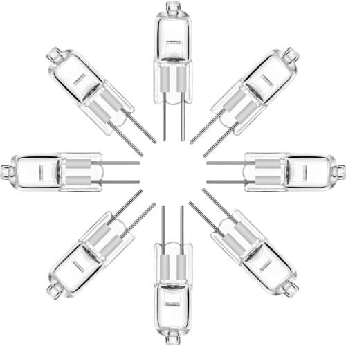 TSLEEN 10/20/40pcs Ultra low price G4 12V 20w halogen lamp G4 12V 20W bulb inserted beads crystal lamp halogen bulb
