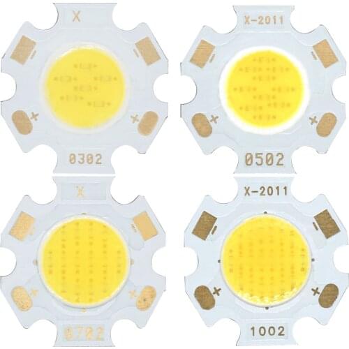 10PCS 3W 5W 7W 10W 300mA Ra80 LED Source Lamp Bead Super Bright LED COB LED Light Bulb Light Lamp Spotlight Down light Lamps