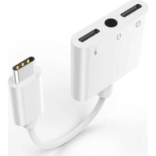 Live No. 1 Mobile Phone Converter Headset Adapter Three-in-one Mobile Phone Sound Card Live Sound Card Adapter