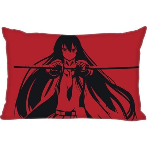 Akame Ga KILL! Double Sided Rectangle Pillow Covers Bedding Comfortable Cushion/Good For Sofa/Home/Car High Quality Pillow Cases