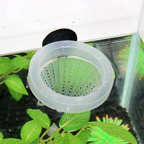 Aquarium basket feeder fish food live worm Cone feed Angel Fish Discus Fish
