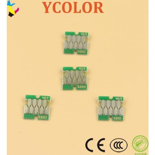 Fast shipping! 20pcs/lot New V8.2 version cartridge chip for Epson SureColor S30670 one time chip