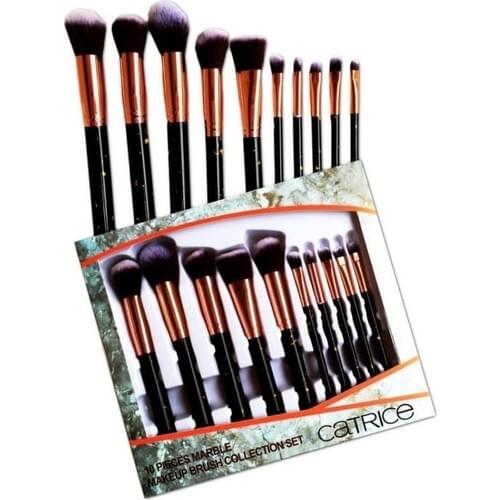 Catrice 10 Lu Makeup Brush Set Black