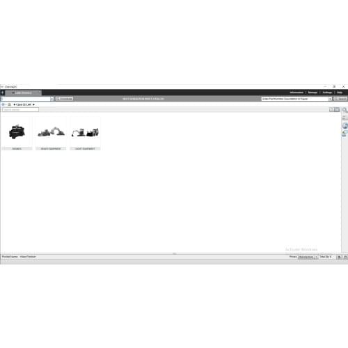 CASE CE Construction Equipment Latin America EPC 02.2021 Spare Parts Catalog