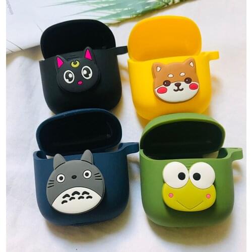 Funny cartoon case for JBL tune 220 Case cute Avocado / dog / cat Silicone Non-slip Earphones Protect Cover for JBL225 tws case