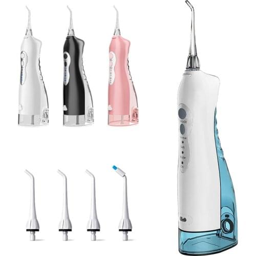 V8Plus Oral Irrigator High-Frequency Waterpick Water Flosser Teeth Cleaner USB Rechargeable Water Pick Electric Tooth Scaler