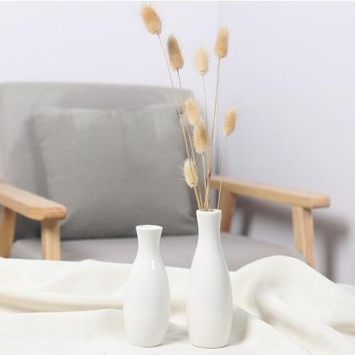 Nordic Ceramic Vase Ornaments Modern European-style Flower Vases For Homes Living Room Home Decoration Accessories
