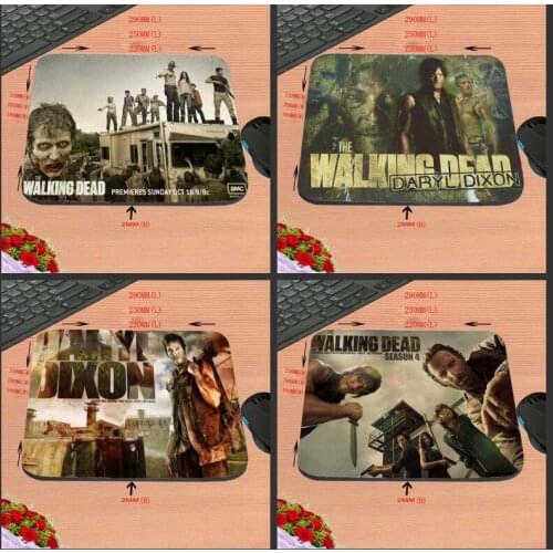 Mairuige Walking Dead Season 2 New Arrival Cool Game Custom Design Rectangle Gaming Computer Mouse pads Customized Support