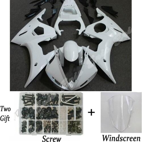 Unpainted Injection Body Work Race Fairing Set Kit For Yamaha YZF R6 2003 2004 2005 R6S 2006 2007 2008 2009