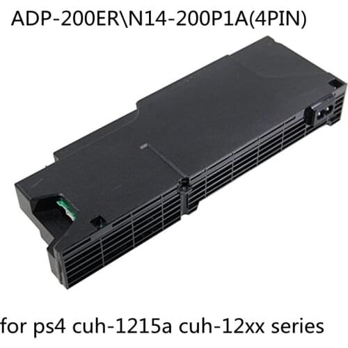 Original NEW ADP-200ER Power Supply N14-200P1A(4PIN) For Playstation 4 PS4 Console CUH-1200 12XX 1215A 1215B