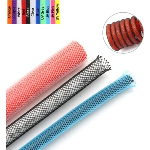 Black PET Braided Wire Sleeve 3 4 6 8 10 12 14 16 20 25 30 35 40 mm Tight High Density Insulated Cable Protect Expandable Sheath