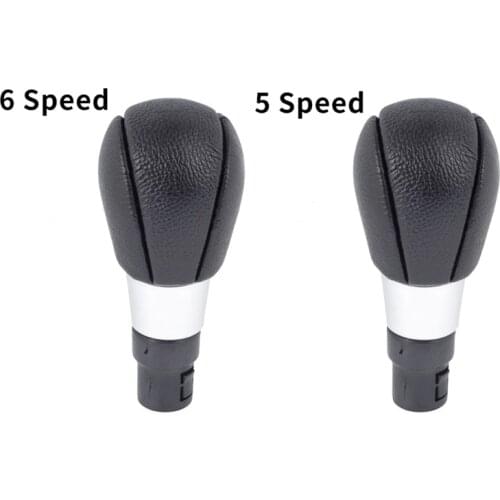 Car Gear Shift Knob PU Leather Lever Shifter Hand Ball for Volvo S60 V60 S80 V70 XC70 XC60