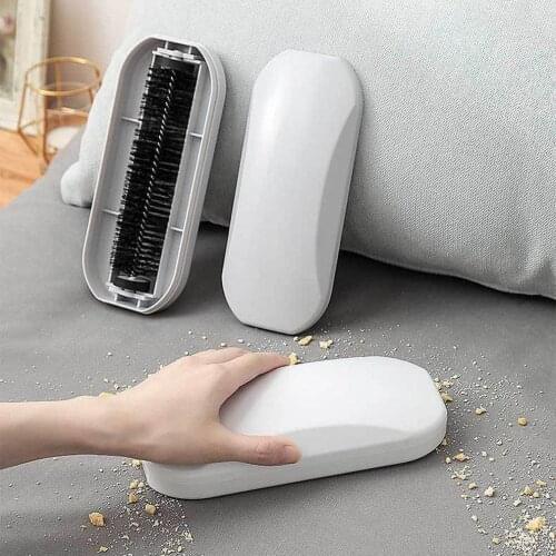 Carpet Dust Brush Plastic Bedside Table Crumb Sweeper Pet Hair Fluff Cleaner Sticky Picker Lint Roller For Kitchen Convenience